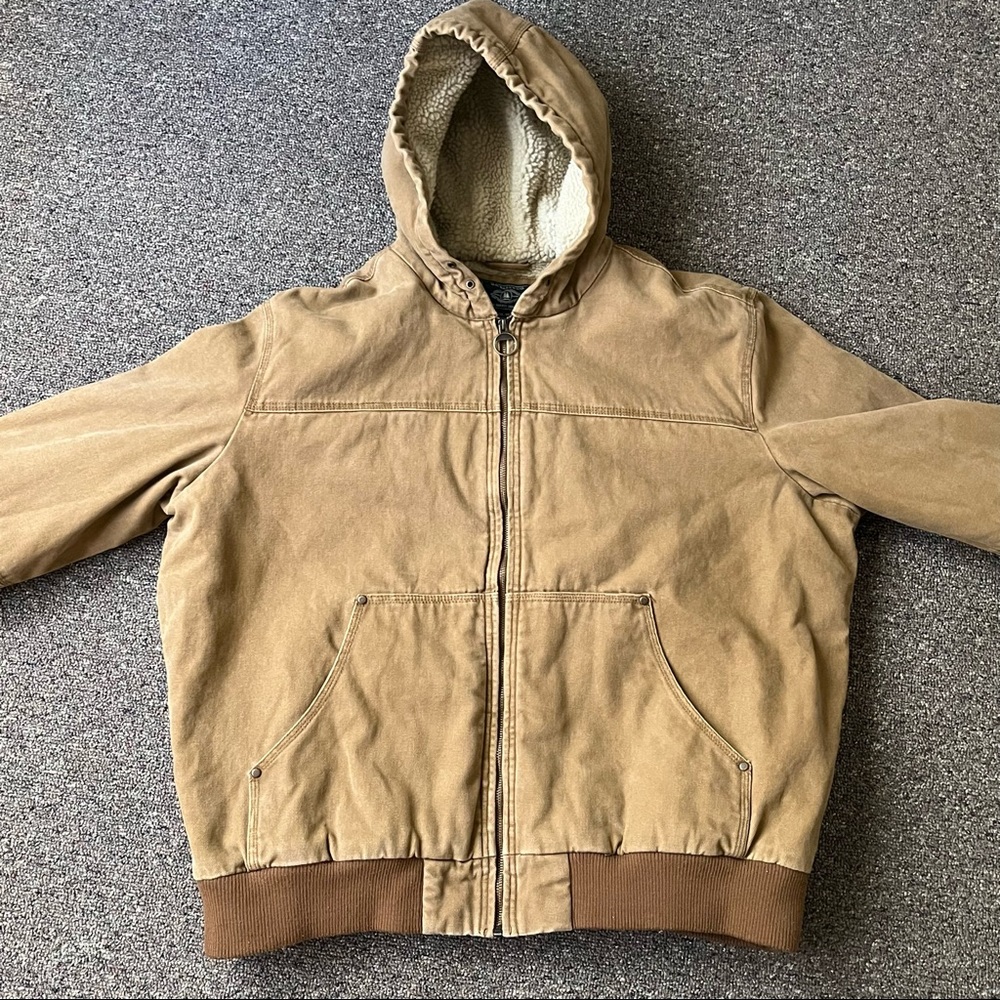 G.H Bass & Co. Men’s Heavyweight sherpa work jacket